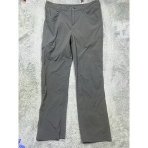 Patagonia Quandary Pants Womens Size 12 Forge Grey Covertible Roll Up Hem Hiking